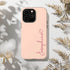 Personalized Cute Vibrant Heart Accent iPhone Case